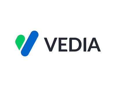 Vedia Logo adobe illustrator branding design graphic design graphicdesign illstrator logo typography vector