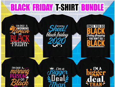 BEST BLACK FRIDAY T SHIRT DESIGN BUNDLE t shirt design template