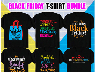 BEST BLACK FRIDAY T SHIRT DESIGN BUNDLE t shirt design template