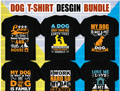 BEST DOG T SHIRT DESIGN BUNDLE t shirt design template