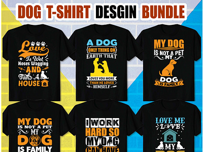 BEST DOG T SHIRT DESIGN BUNDLE