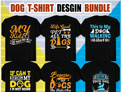 BEST DOG T SHIRT DESIGN BUNDLE t shirt design template