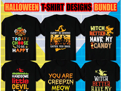 BEST HALLOWEEN T SHIRT DESIGN BUNDLE