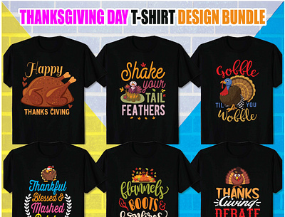 BEST THANKSGIVING DAY T SHIRT DESIGN BUNDLE thanksgiving family t shirt