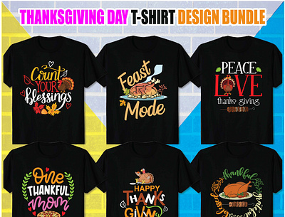 BEST THANKSGIVING DAY T SHIRT DESIGN BUNDLE thanksgiving family t shirt