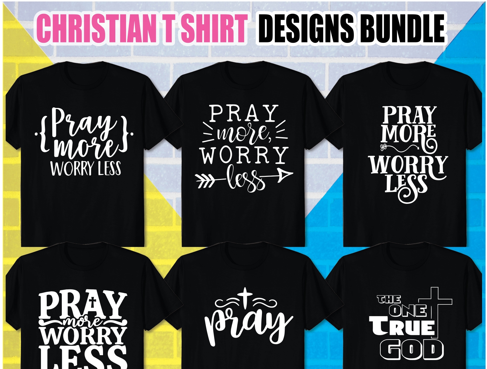 Christian or Jesus T shirt Design Bundle by Mst. Fency Ara on Dribbble