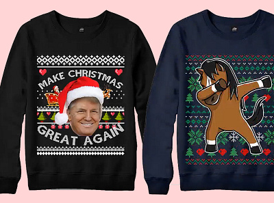 ugly christmas sweater t shirt design and graphic t shirt design cut files