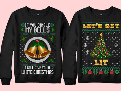 ugly christmas sweater t shirt design and graphic t shirt design
