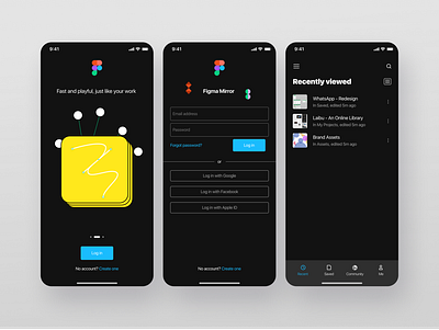 Figma Mirror - Redesign app design figma ui design ui designer ui uix uiux ux ux design web design xd