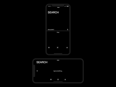 Search Concept fashion app fashion design mobile mobile app search search bar ui