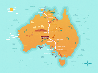 Map of Australia #2