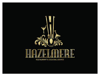 hazelmere restaurant design logo