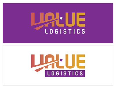 value logistics design logo