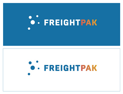 Freightpak design logo