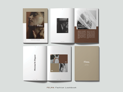 FELMA Magazine Template book book layout book template clean design layout layout design layout exploration layoutdesign magazine magazine design minimal template template design