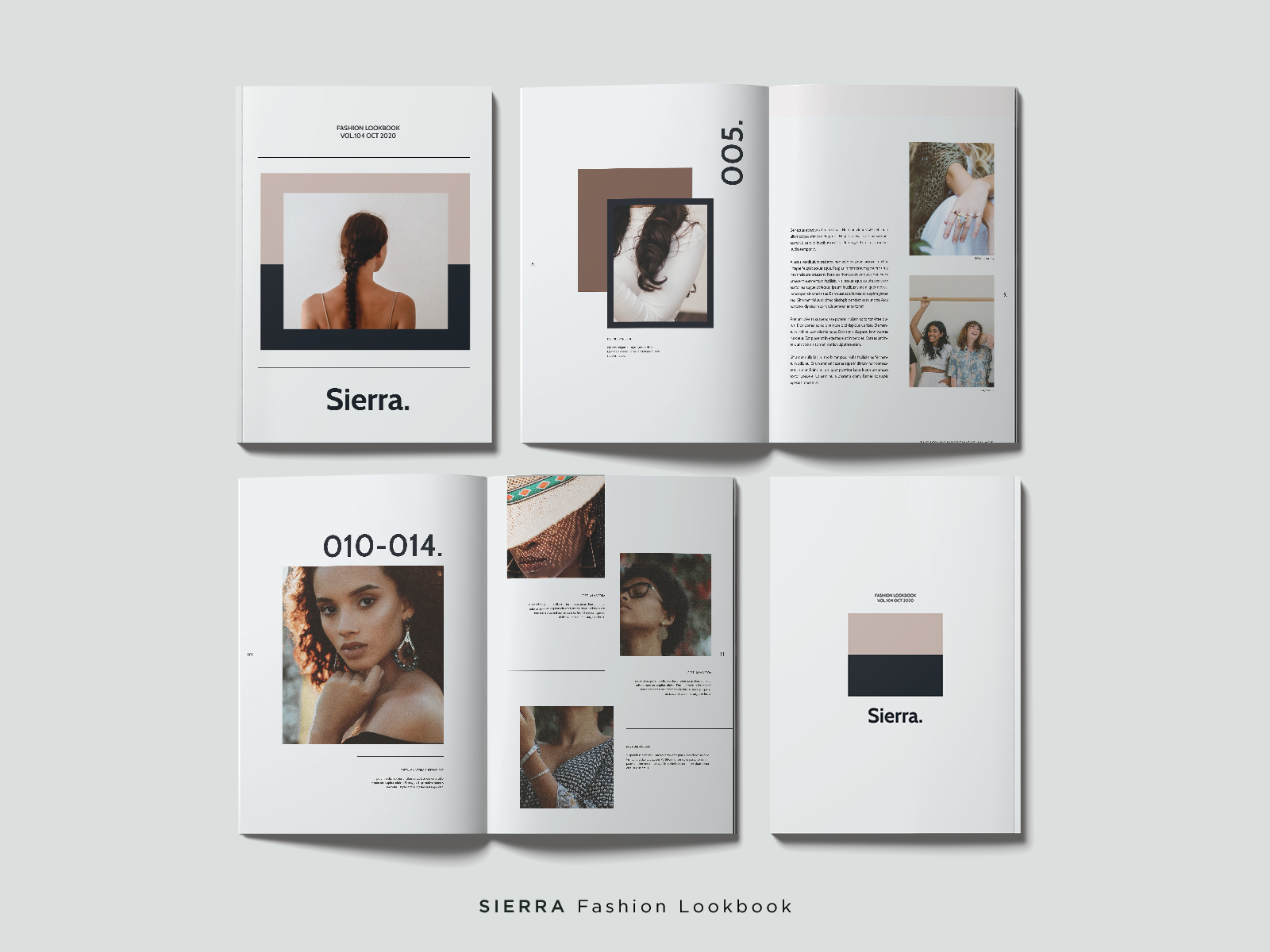 SIERRA Fashion Lookbook by Berliana Zafa on Dribbble