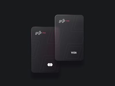 RT Pos : Card branding credit card debitcard design glass effect icon identity lettering logo logotype money transfer monogram pos system type