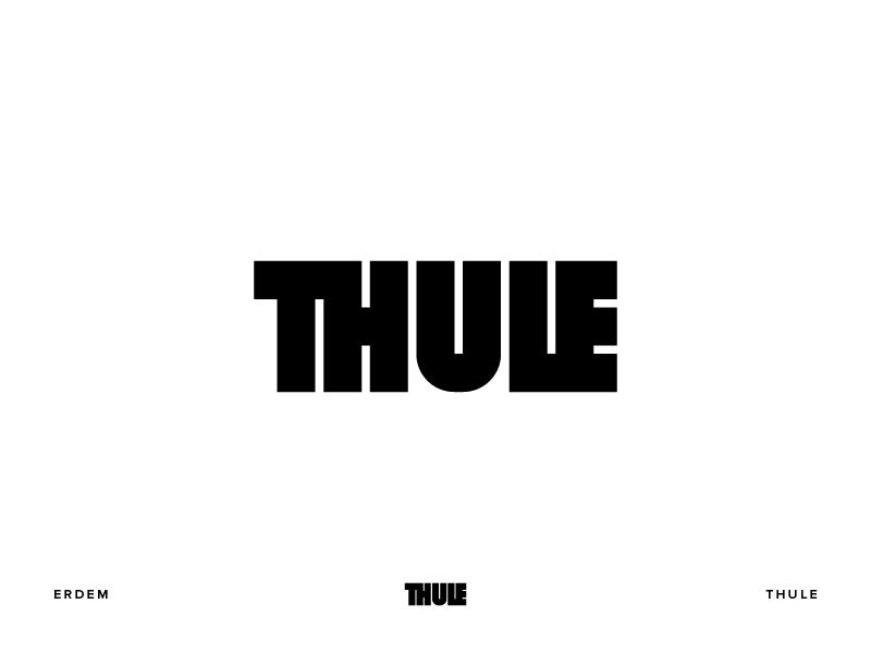 Thule Redesign black bold branding icon identity illustration logo logotype monogram redesign symbol thule