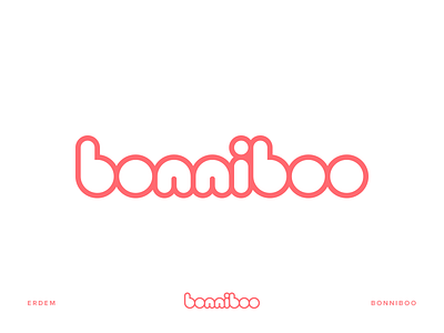 Bonniboo branding design identity illustration lettering logo logotype type