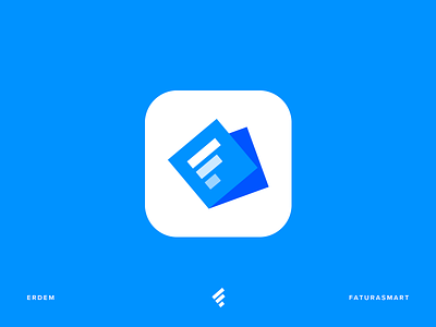 Faturasmart app bill branding design f icon identity illustration lettering logo logotype type