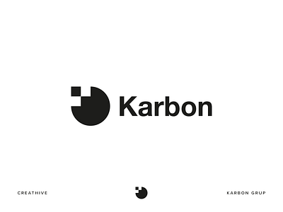 Karbon Grup branding design group identity illustration karbon logo logotype monogram