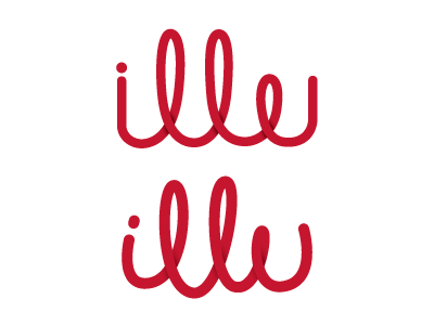 illu hand logo red