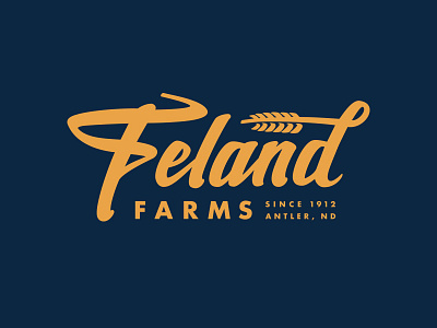 Feland Farms by Adam Wiedman on Dribbble