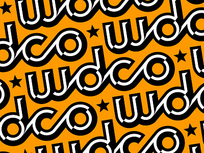 WDCo Bevel Pattern bevel gold pattern stars wdco