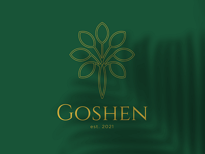 Goshen logo graphic design illustration logo