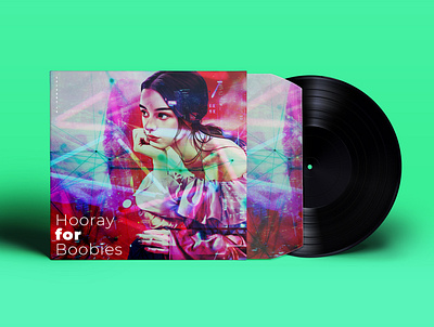 Hooray for Boobies branding design illustration illustrator minimal music music album neelbhavsar typography vector