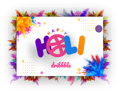 Happy holi figma photoshop