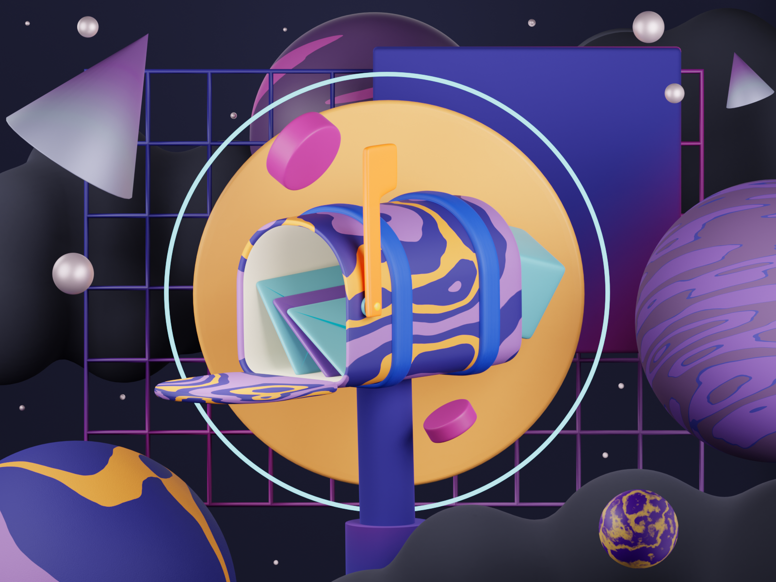 Space by Victoria Arseni on Dribbble