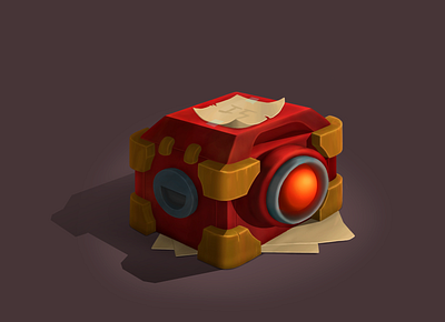 Med Box concept art design illustration