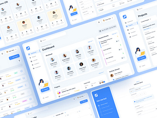 CRM System UI Kit by Cadabra Studio on Dribbble