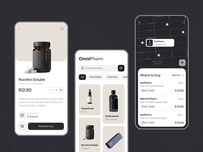 UI/UX for Pharmacy App