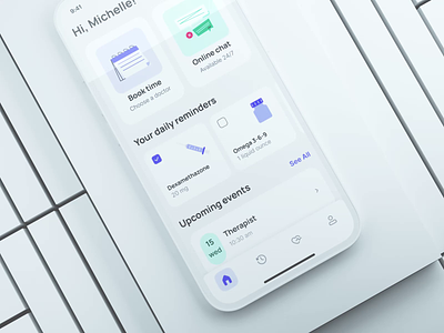 UI/UX for Doctor Appointment App | 1 3d animation app design app prototype application booking app branding design doctor application healthcare app interface mobile design motion design motion graphics ui uiux user experience ux