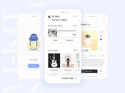 From Cadabra With Love illustration interface design minimalist minimalistic ui ui ux design ui design ui kit ui8 user interface