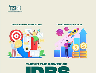 Marketing Vs Sales animation branding design digital marketing services graphic design illustration logo motion graphics seo agency