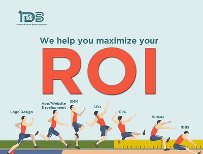 ROI? animation branding design digital marketing services graphic design illustration logo motion graphics seo agency ui