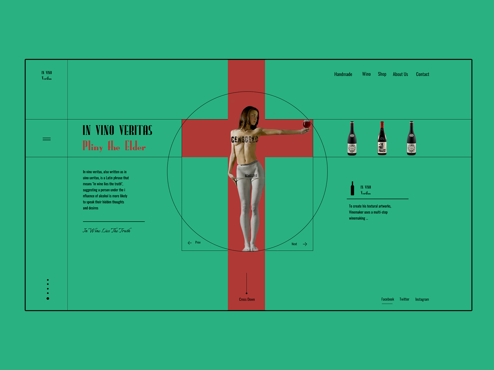In Vino Veritas by ilo chani on Dribbble