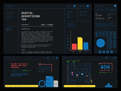 Mainsail ( Collage ) 404 404 error 404 error page code coder design developer figma ilo chani pacman typogaphy web web concept web design webdesign