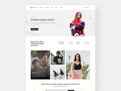 Fashion Shop Landing Page