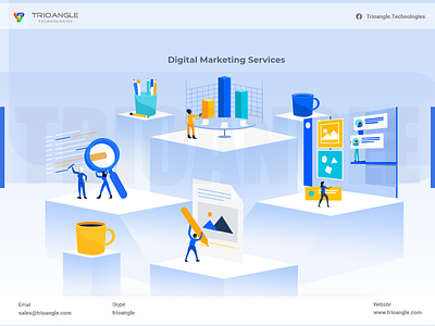 Digital Marketing Services - 2D