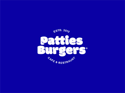 Patties Burgers branding design digital painting graphic design icon illustration logo vector