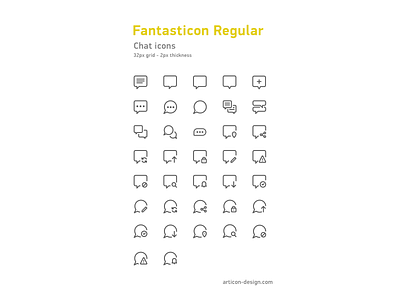 Chat icons action bubbles chat design icons illustration