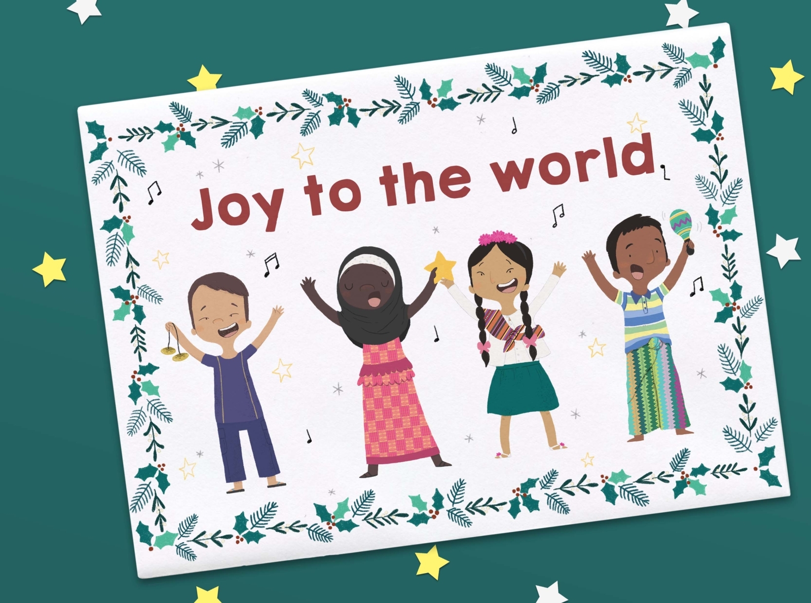 World Vision Christmas Cards by Camille Medina on Dribbble