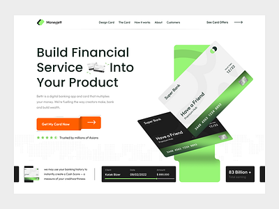 Moneyjett - Credit Card Landing Page