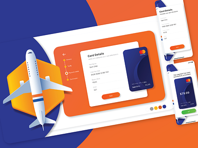 DailyUI 002 - Credit Card Checkout app dayli challenge design illustration ui vector web xd xd design