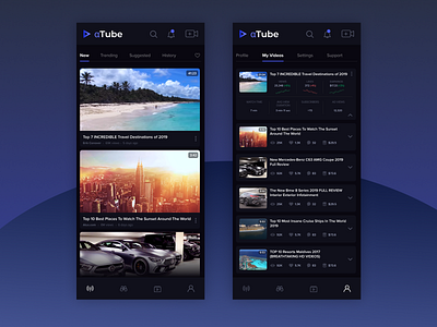 Alpha Tube / Mobile Video Sharing App