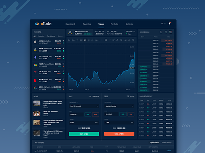 uTrader - Stock Trading App